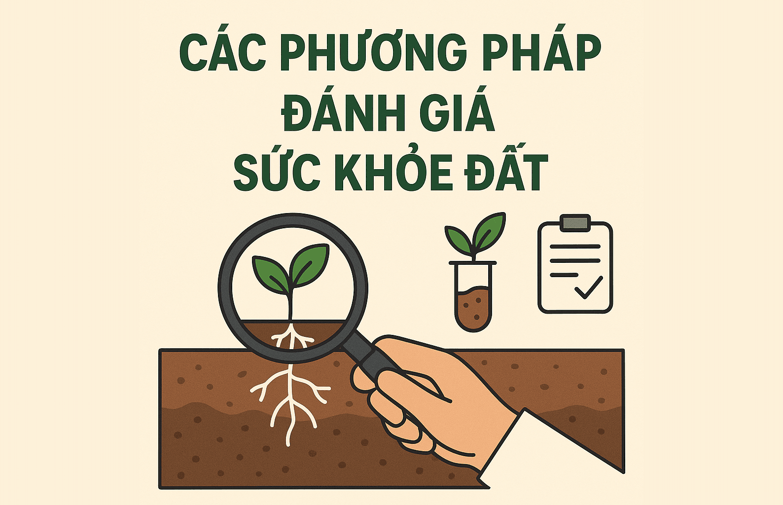 Các phương pháp đánh giá sức khỏe đất